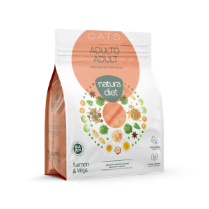 Natura Diet volwassen kat zak 400 gram Zalm
