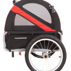 DoggyRide Mini Rood Zwart Cabin Only