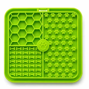 Kleine Siliconen Likmat met Zuignappen 15 x 15 cm